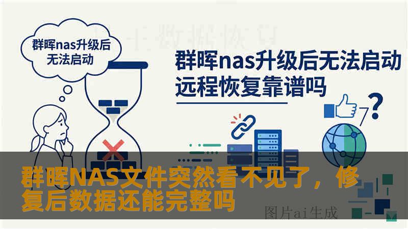 群晖NAS文件突然看不见了，修复后数据还能完整吗