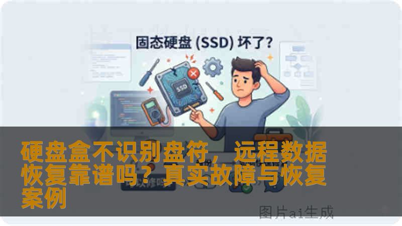 硬盘盒不识别盘符，远程数据恢复靠谱吗？真实故障与恢复案例