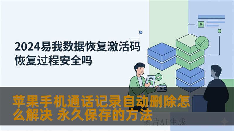 苹果手机通话记录自动删除怎么解决 永久保存的方法
