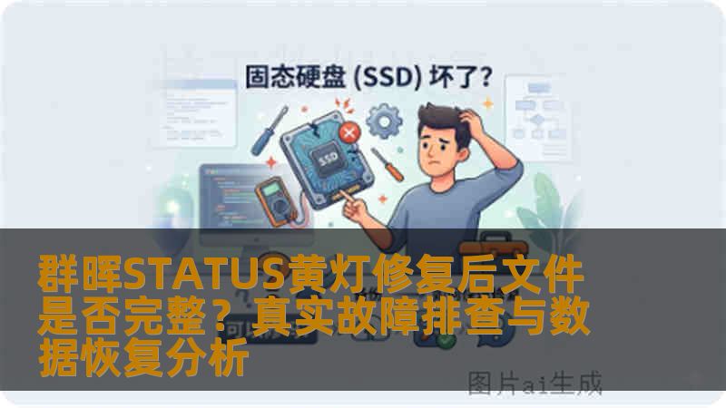 群晖STATUS黄灯修复后文件是否完整？真实故障排查与数据恢复分析