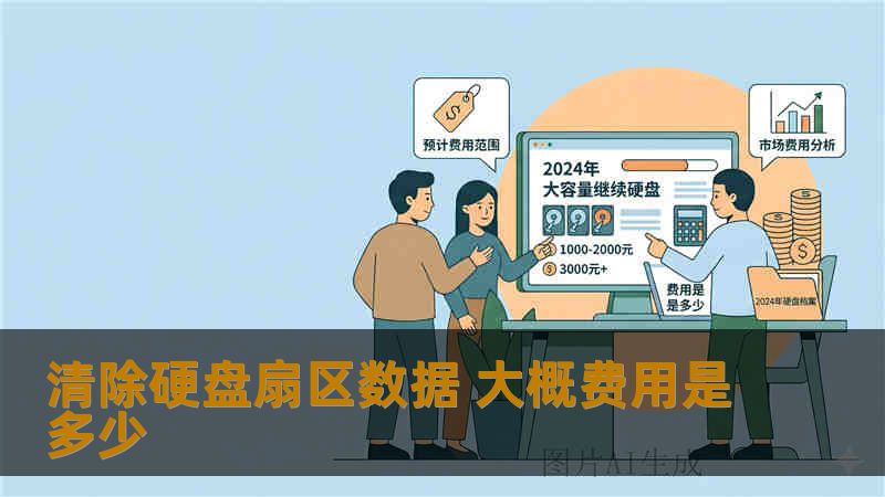 清除硬盘扇区数据 大概费用是多少