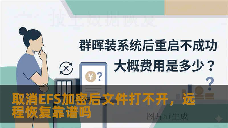 取消EFS加密后文件打不开，远程恢复靠谱吗