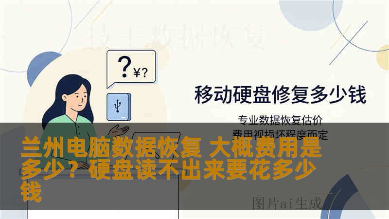 兰州电脑数据恢复 大概费用是多少？硬盘读不出来要花多少钱