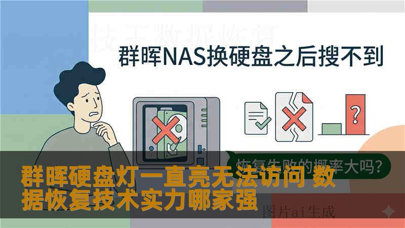群晖硬盘灯一直亮无法访问 数据恢复技术实力哪家强