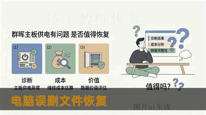 电脑误删文件恢复