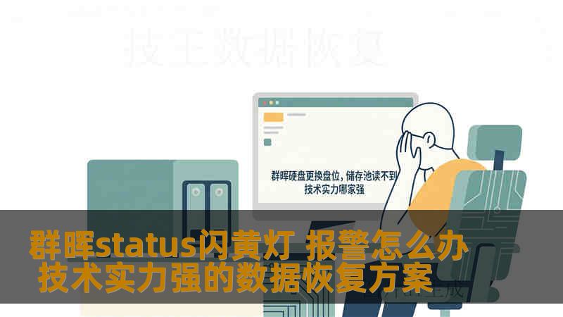 群晖status闪黄灯 报警怎么办 技术实力强的数据恢复方案