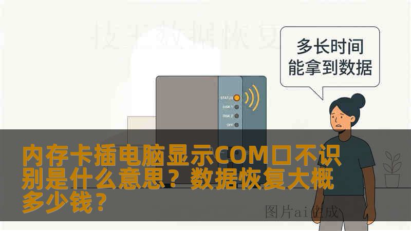内存卡插电脑显示COM口不识别是什么意思？数据恢复大概多少钱？