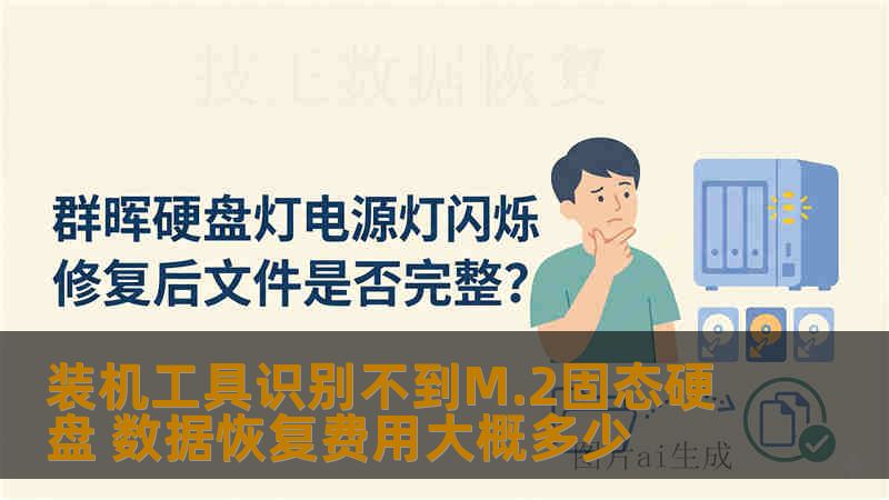 装机工具识别不到M.2固态硬盘 数据恢复费用大概多少