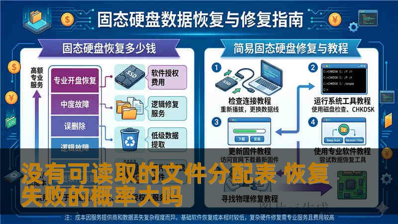 没有可读取的文件分配表 恢复失败的概率大吗