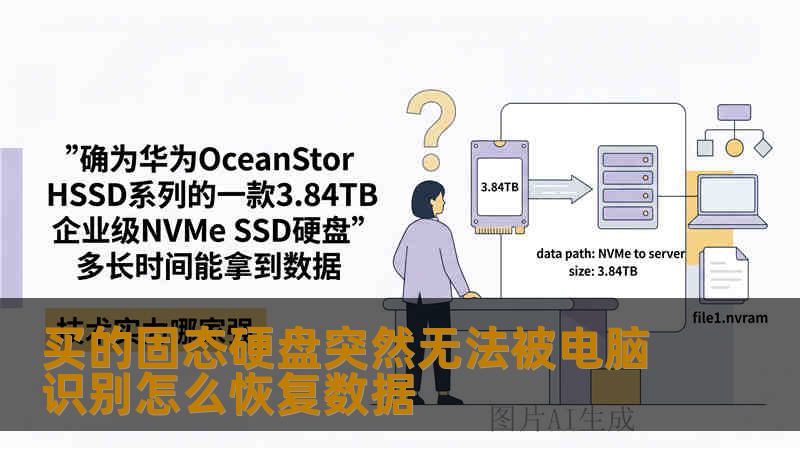 买的固态硬盘突然无法被电脑识别怎么恢复数据 买的固态硬盘突然无法被电脑识别怎么恢复数据
