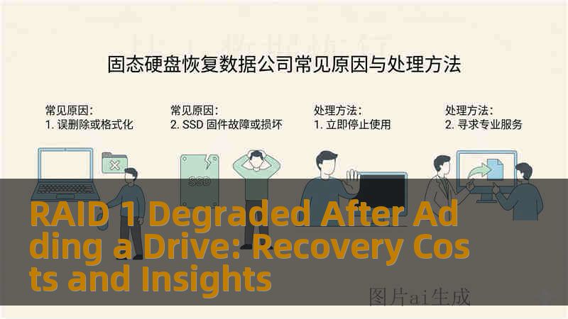 RAID 1 Degraded After Adding a Drive: Recovery Costs and Insights