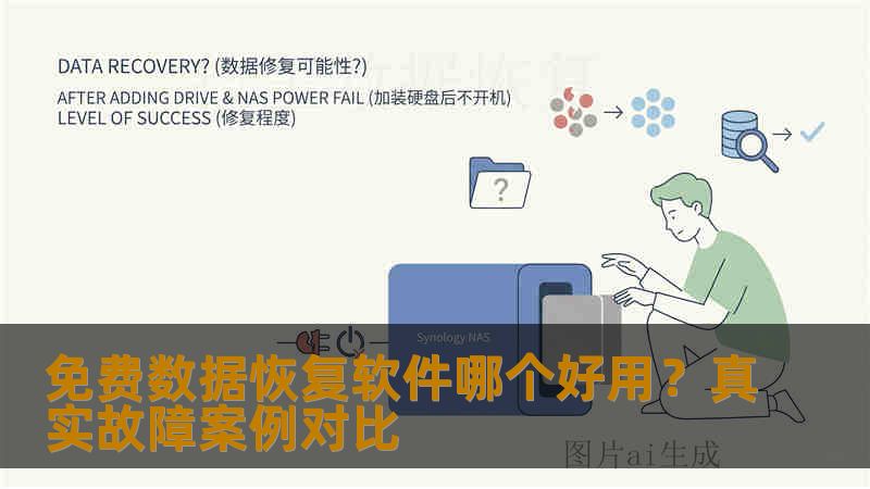 免费数据恢复软件哪个好用？真实故障案例对比