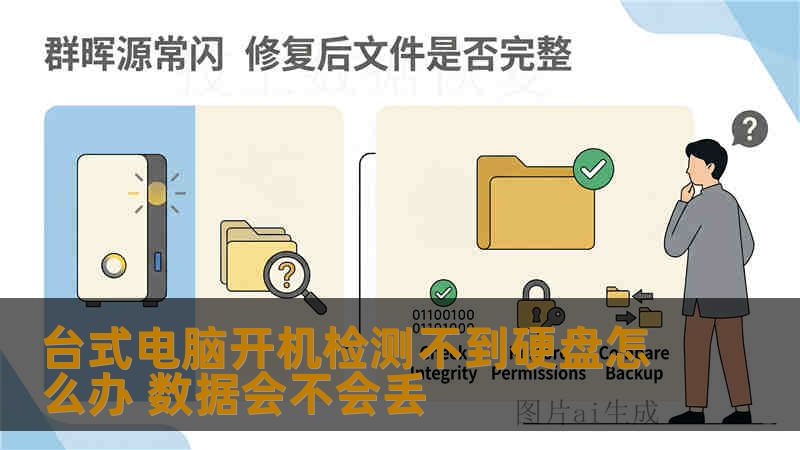 台式电脑开机检测不到硬盘怎么办 数据会不会丢