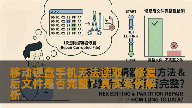 移动硬盘手机无法读取，修复后文件是否完整？真实案例解析