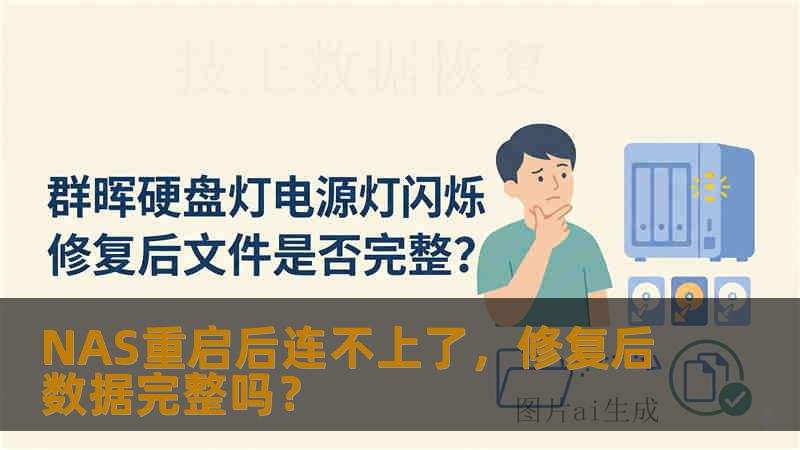 NAS重启后连不上了，修复后数据完整吗？
