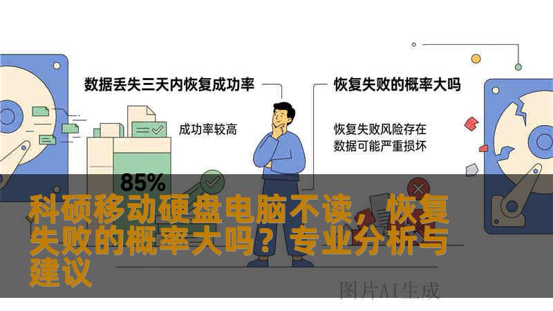 科硕移动硬盘电脑不读，恢复失败的概率大吗？专业分析与建议