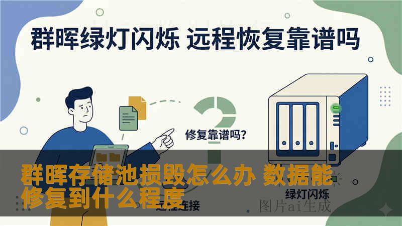 群晖存储池损毁怎么办 数据能修复到什么程度