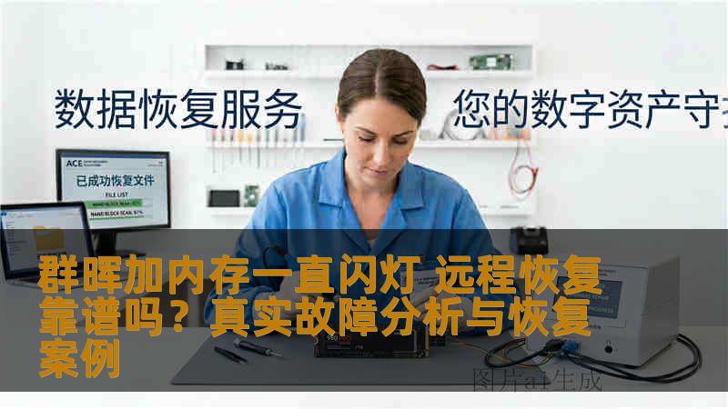 群晖加内存一直闪灯 远程恢复靠谱吗？真实故障分析与恢复案例