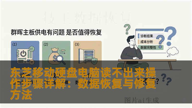 东芝移动硬盘电脑读不出来操作步骤详解：数据恢复与修复方法