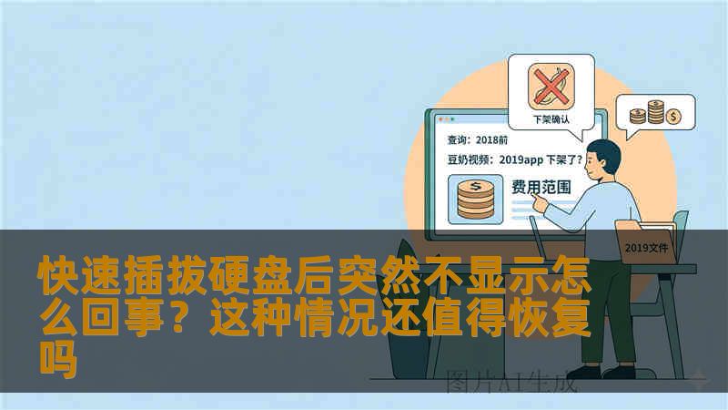 快速插拔硬盘后突然不显示怎么回事?这种情况还值得恢复吗 快速插拔硬盘后突然不显示怎么回事?这种情况还值得恢复吗