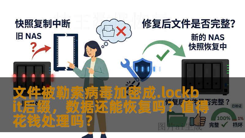 文件被勒索病毒加密成.lockbit后缀，数据还能恢复吗？值得花钱处理吗？