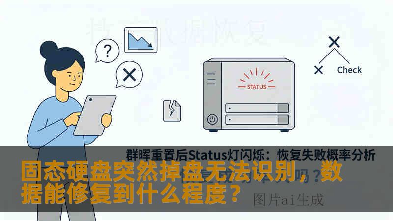 固态硬盘突然掉盘无法识别，数据能修复到什么程度？