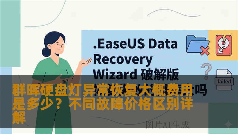 群晖硬盘灯异常恢复大概费用是多少？不同故障价格区别详解