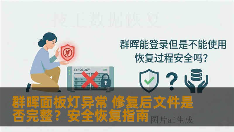 群晖面板灯异常 修复后文件是否完整?安全恢复指南 群晖面板灯异常 修复后文件是否完整?安全恢复指南