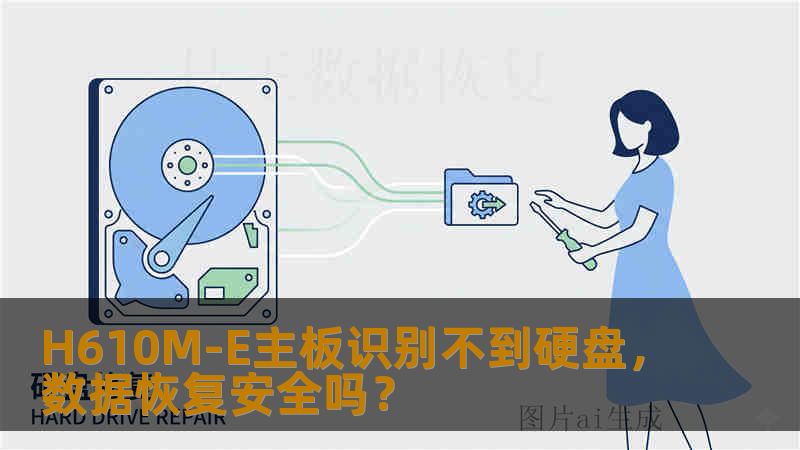 H610M-E主板识别不到硬盘，数据恢复安全吗？