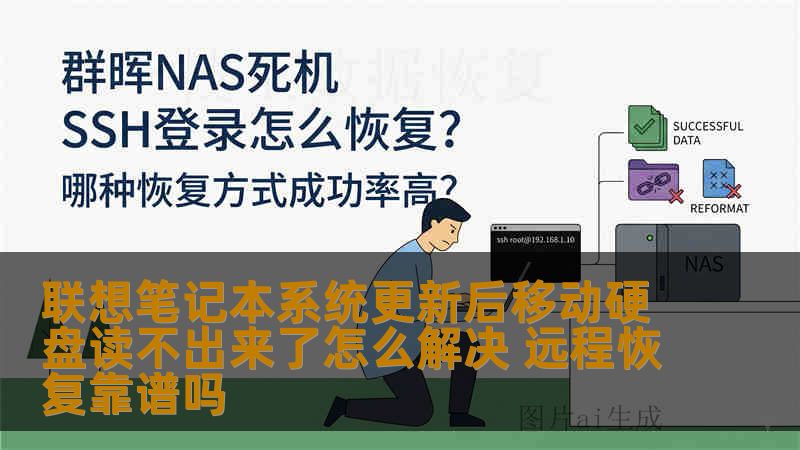 联想笔记本系统更新后移动硬盘读不出来了怎么解决 远程恢复靠谱吗