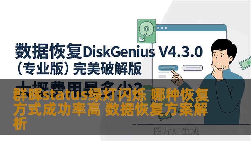 群晖status绿灯闪烁 哪种恢复方式成功率高 数据恢复方案解析