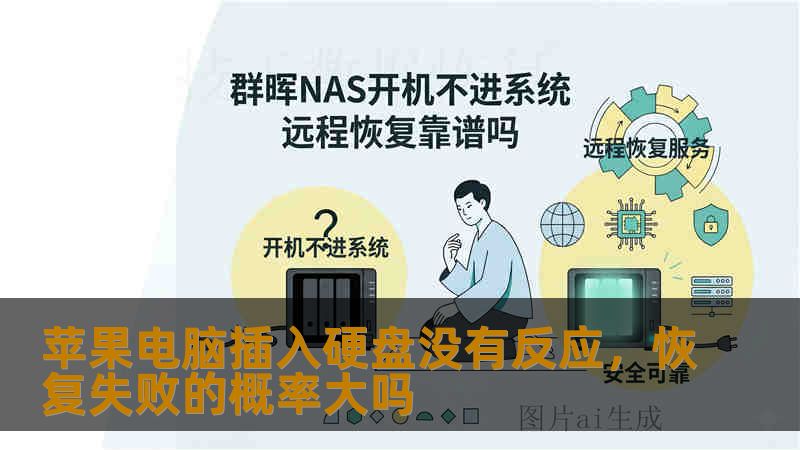苹果电脑插入硬盘没有反应，恢复失败的概率大吗