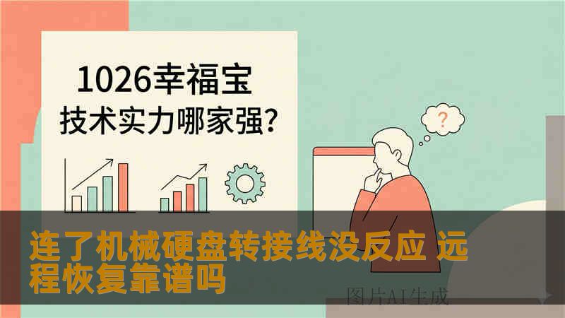 连了机械硬盘转接线没反应 远程恢复靠谱吗