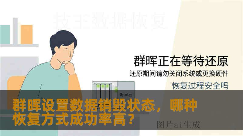 群晖设置数据销毁状态，哪种恢复方式成功率高？