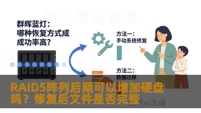 RAID5阵列后期可以增加硬盘吗？修复后文件是否完整