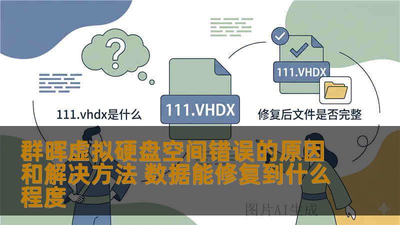 群晖虚拟硬盘空间错误的原因和解决方法 数据能修复到什么程度