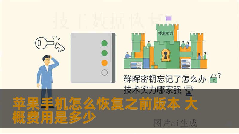 苹果手机怎么恢复之前版本 大概费用是多少