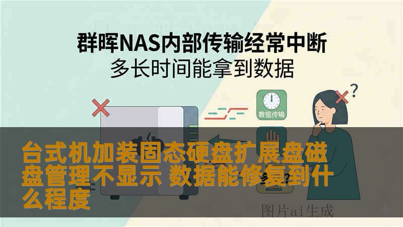 台式机加装固态硬盘扩展盘磁盘管理不显示 数据能修复到什么程度