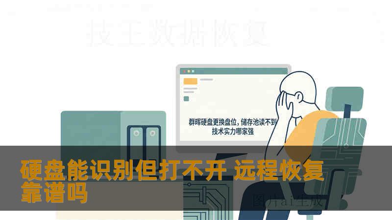 硬盘能识别但打不开 远程恢复靠谱吗 硬盘能识别但打不开 远程恢复靠谱吗