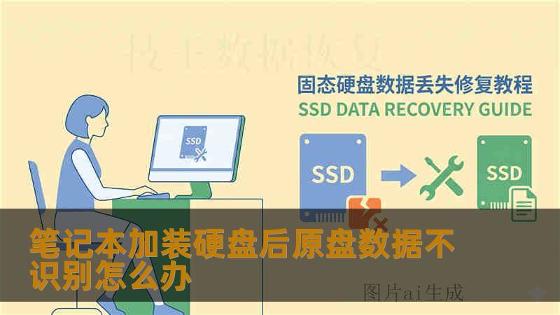 笔记本加装硬盘后原盘数据不识别怎么办