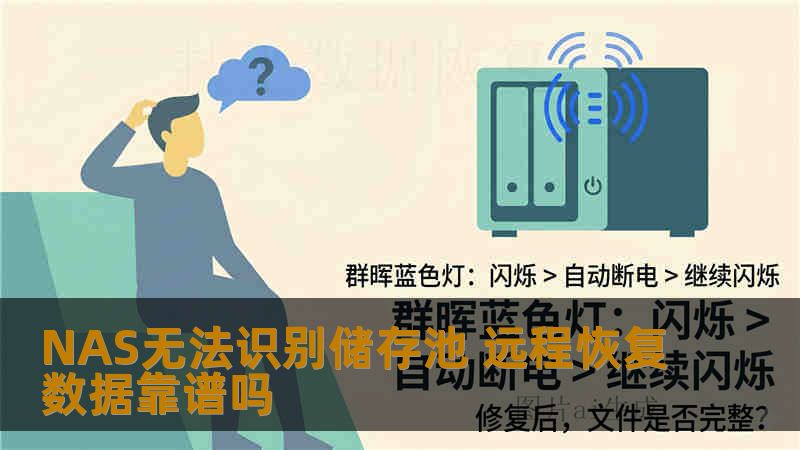 NAS无法识别储存池 远程恢复数据靠谱吗