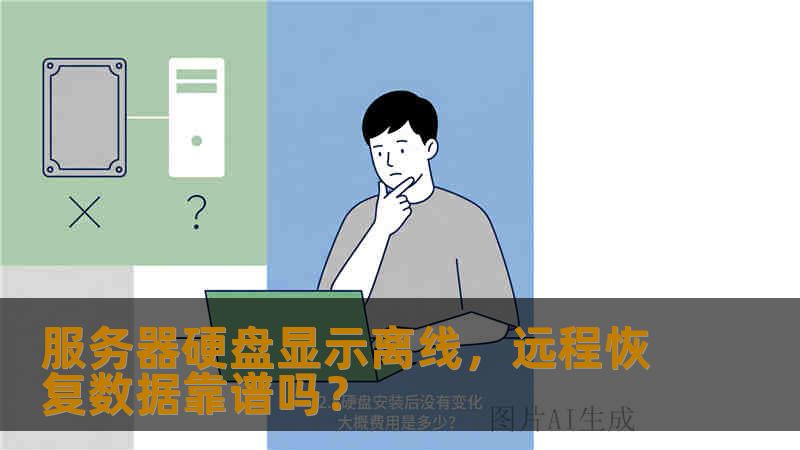 服务器硬盘显示离线，远程恢复数据靠谱吗？