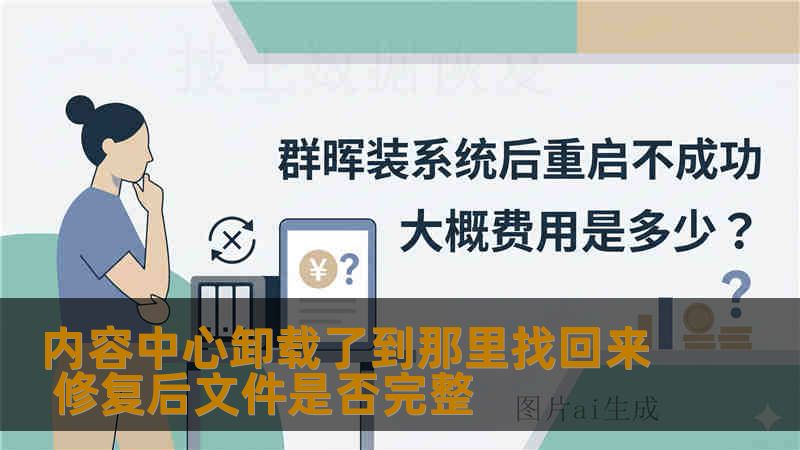内容中心卸载了到那里找回来 修复后文件是否完整