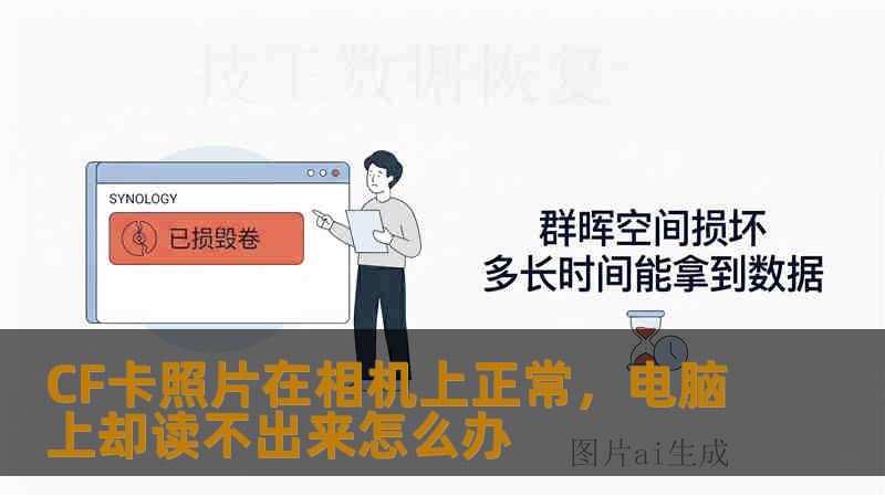 CF卡照片在相机上正常，电脑上却读不出来怎么办