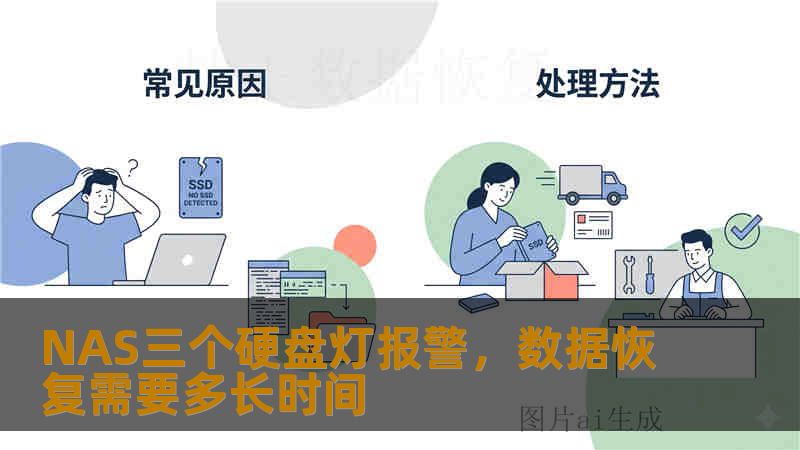NAS三个硬盘灯报警，数据恢复需要多长时间