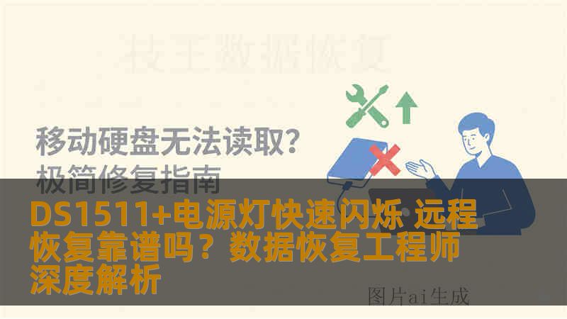DS1511+电源灯快速闪烁 远程恢复靠谱吗？数据恢复工程师深度解析
