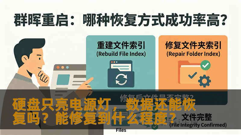 硬盘只亮电源灯,数据还能恢复吗?能修复到什么程度? 硬盘只亮电源灯,数据还能恢复吗?能修复到什么程度?