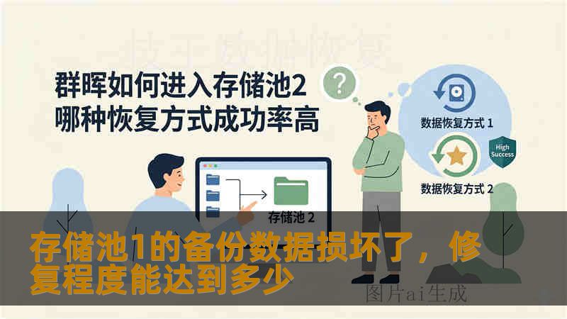 存储池1的备份数据损坏了，修复程度能达到多少