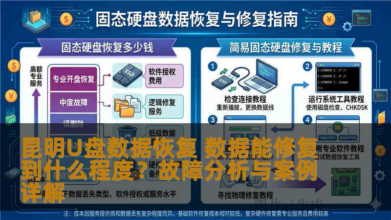 昆明U盘数据恢复 数据能修复到什么程度？故障分析与案例详解
