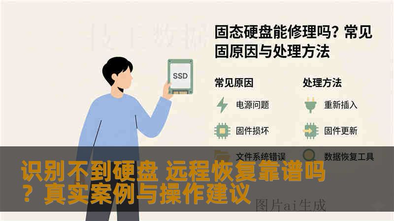 识别不到硬盘 远程恢复靠谱吗？真实案例与操作建议